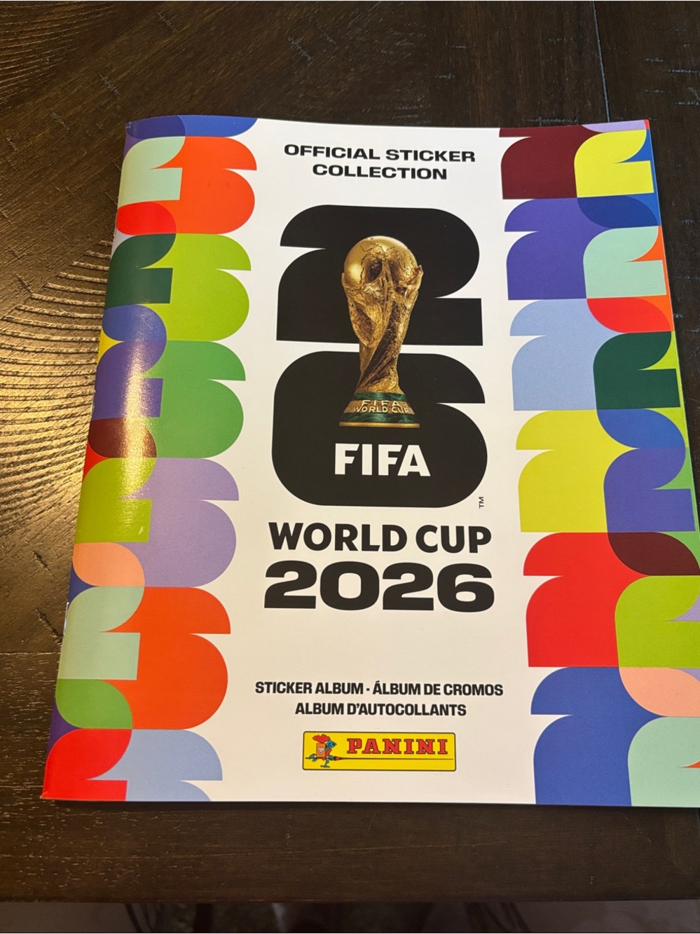 Panini World Cup 2026 Sticker Album - Multicolor Completely Blank NO stickers